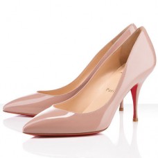 Décolleté Christian Louboutin Piou Piou 80mm color nude