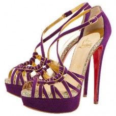 Christian Louboutin Mignons 140mm Sandali Parme Christian Louboutin Mignons 140mm Sandali Parme