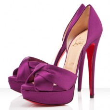 Sandali Christian Louboutin Volpi 140mm Parme