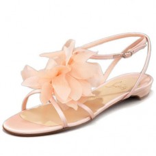 Sandali Christian Louboutin Petal Crepe rosa