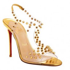 Sandali Christian Louboutin J-Lissimo 100mm Oro