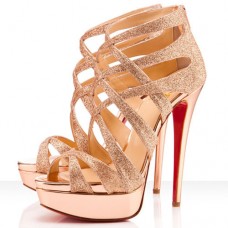 Sandali Christian Louboutin Balota 140mm color nude