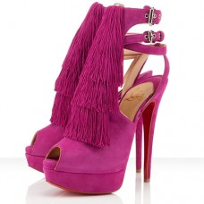 Sandali Christian Louboutin Change Of The Guard 140mm Rose Matador