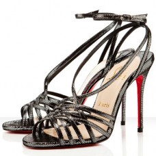 Sandali Christian Louboutin Beverly 100mm neri