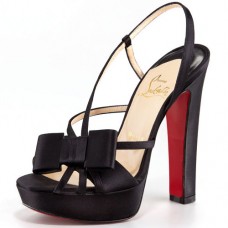 Sandali Christian Louboutin Disconoeud 140mm neri