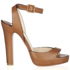 Sandali Christian Louboutin Viola 120mm marroni
