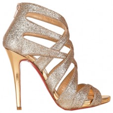 Sandali Christian Louboutin Balota 120mm Oro