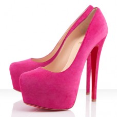 Christian Louboutin Daffodile 160mm Platforms Rose Matador