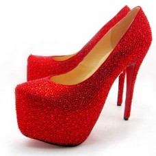 Christian Louboutin Daffodile Platforms 160mm Rossetto Rosso