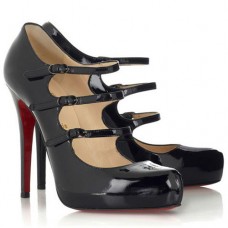Décolleté Mary Jane Christian Louboutin Dillian 120mm nere Décolleté Mary Jane Christian Louboutin Dillian 120mm nere