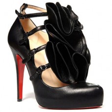 Décolleté Mary Jane Christian Louboutin Dillian 120mm nere