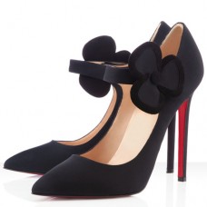 Décolleté Mary Jane Christian Louboutin Pensee 120mm nere