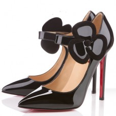 Décolleté Mary Jane Christian Louboutin Pensee 120mm nere