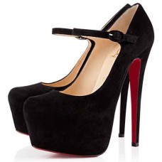 Décolleté Mary Jane Christian Louboutin Lady Daf 160mm nere