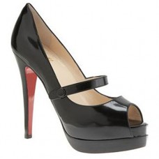 Décolleté Mary Jane Christian Louboutin No Barre 140mm nere