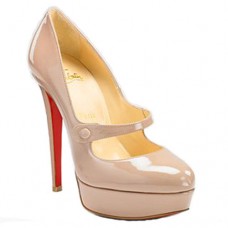 Christian Louboutin Relika 140mm Mary Jane Décolleté Rosa Christian Louboutin Relika 140mm Mary Jane Décolleté Rosa