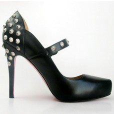 Décolleté Mary Jane Christian Louboutin Mad 120mm nere