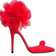 Christian Louboutin Eugenie 120mm Special Occasion Rosso