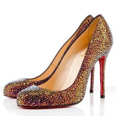 Orologio Christian Louboutin Fifi Strass 100mm Special Occasion Volcano Orologio Christian Louboutin Fifi Strass 100mm Special Occasion Volcano