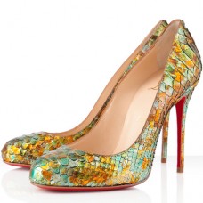 Décolleté Christian Louboutin Fifi 100mm multicolore
