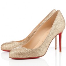Décolleté Christian Louboutin Fifi 80mm color oro