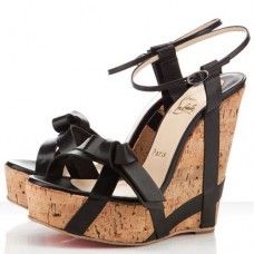 Zeppe Christian Louboutin Miss Cristo 140mm nere Zeppe Christian Louboutin Miss Cristo 140mm nere