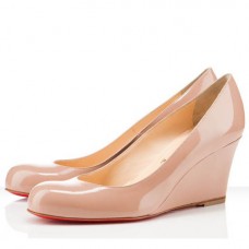 Zeppe Christian Louboutin Miss Boxe 80mm color nude