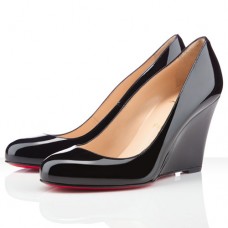 Zeppe Christian Louboutin Ron Ron Zeppa 80mm nere