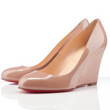 Zeppe Christian Louboutin Ron Ron Zeppa 80mm color nude