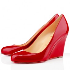 Zeppe Christian Louboutin Ron Ron Zeppa 80mm rosse