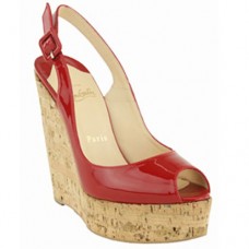 Christian Louboutin Uue Plume 140mm Zeppe Rosse Christian Louboutin Uue Plume 140mm Zeppe Rosse