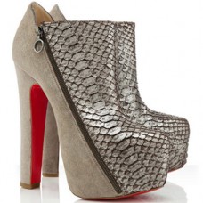 Stivaletti Christian Louboutin 4A 160mm color tortora Stivaletti Christian Louboutin 4A 160mm color tortora