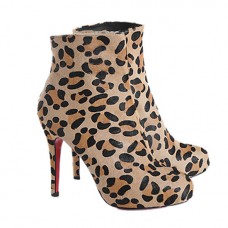 Stivaletti Christian Louboutin Alta Ariella 120mm con stampa leopardata Stivaletti Christian Louboutin Alta Ariella 120mm con stampa leopardata