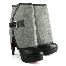 Stivaletti Christian Louboutin Armony 140mm grigi Stivaletti Christian Louboutin Armony 140mm grigi