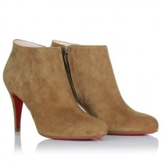 Stivaletti Christian Louboutin Belle 80mm marroni Stivaletti Christian Louboutin Belle 80mm marroni