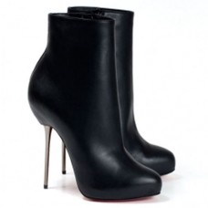 Stivaletti Christian Louboutin Big Lips Booty 120mm neri Stivaletti Christian Louboutin Big Lips Booty 120mm neri