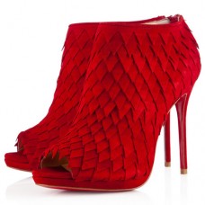Stivaletti Christian Louboutin Diplonana 120mm rossi Stivaletti Christian Louboutin Diplonana 120mm rossi