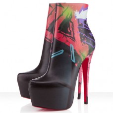 Stivaletti Christian Louboutin Daf Booty 160mm Multicolore