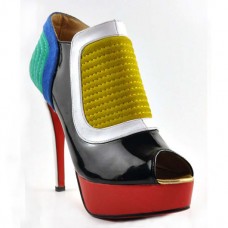 Stivaletti Christian Louboutin Futura 140mm Multicolore