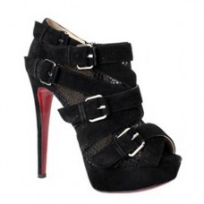 Stivaletti Christian Louboutin Mad Marta 140mm neri