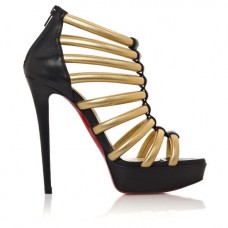 Stivaletti Christian Louboutin Romaine 140mm color oro Stivaletti Christian Louboutin Romaine 140mm color oro