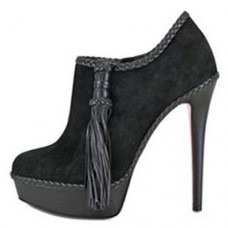 Stivaletti Christian Louboutin SulTaupee 140mm neri