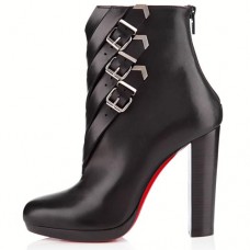 Stivaletti Christian Louboutin Troop 120mm neri
