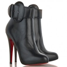 Stivaletti Christian Louboutin Trottinette 140mm neri