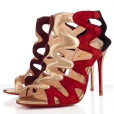 Stivaletti Christian Louboutin Valonana 100mm Multicolore Stivaletti Christian Louboutin Valonana 100mm Multicolore