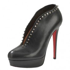 Stivaletti Christian Louboutin Miss Fast Plato 120mm neri