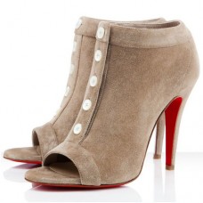Stivaletti Christian Louboutin Maotic 120mm color cammello