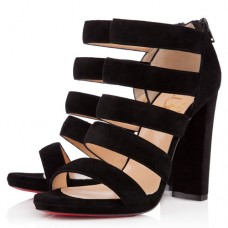 Stivaletti Christian Louboutin Mehari 120mm neri