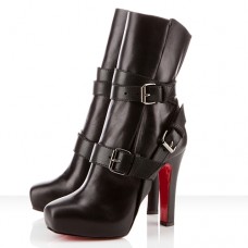 Stivaletti Christian Louboutin Guerriere 120mm neri