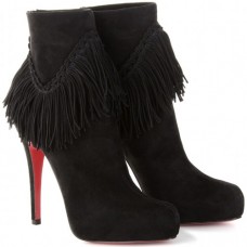 Stivaletti Christian Louboutin Rom 120mm neri Stivaletti Christian Louboutin Rom 120mm neri